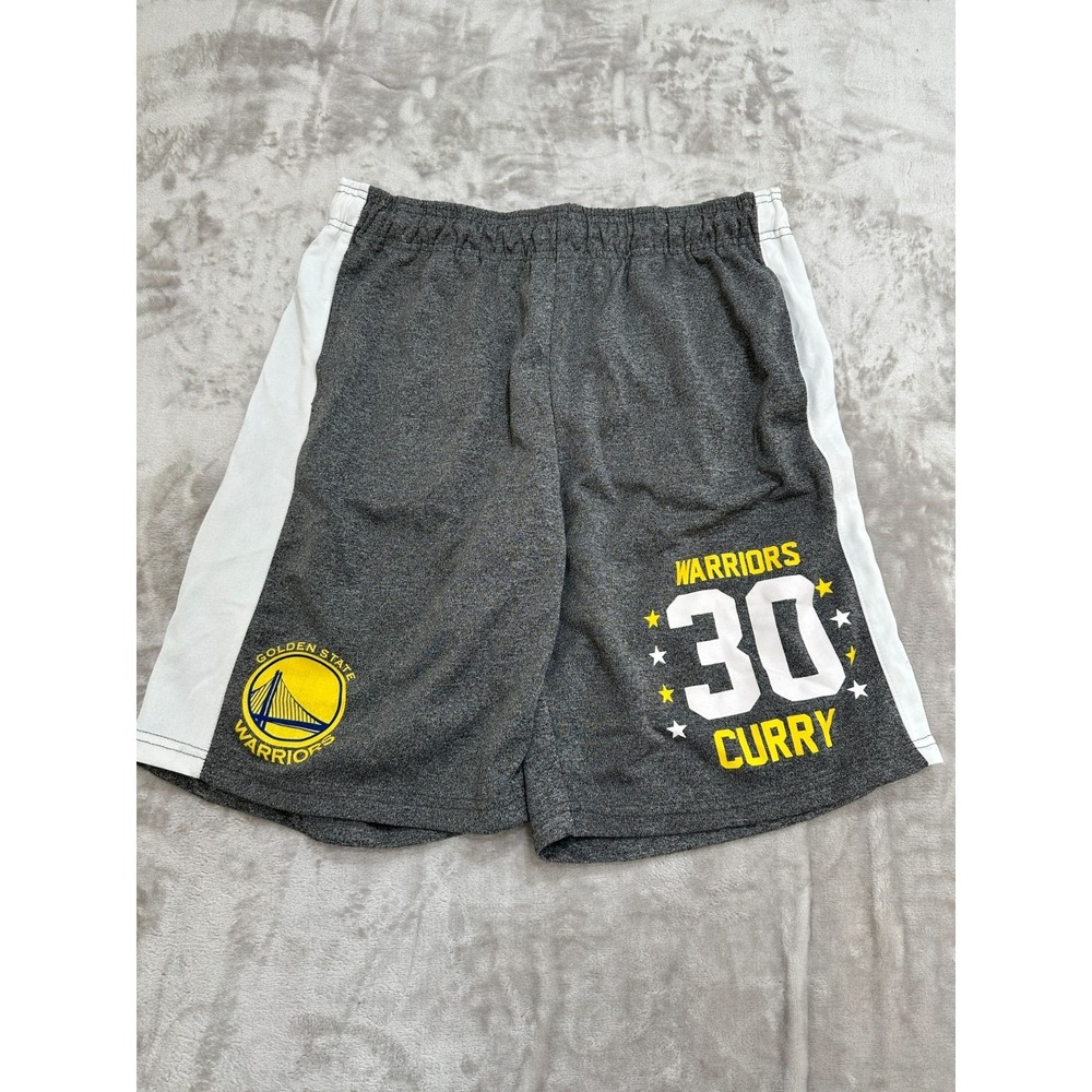 NBA Steph Curry Basketball Shorts Men's Size XL Gray Golden State Warriors EUC
